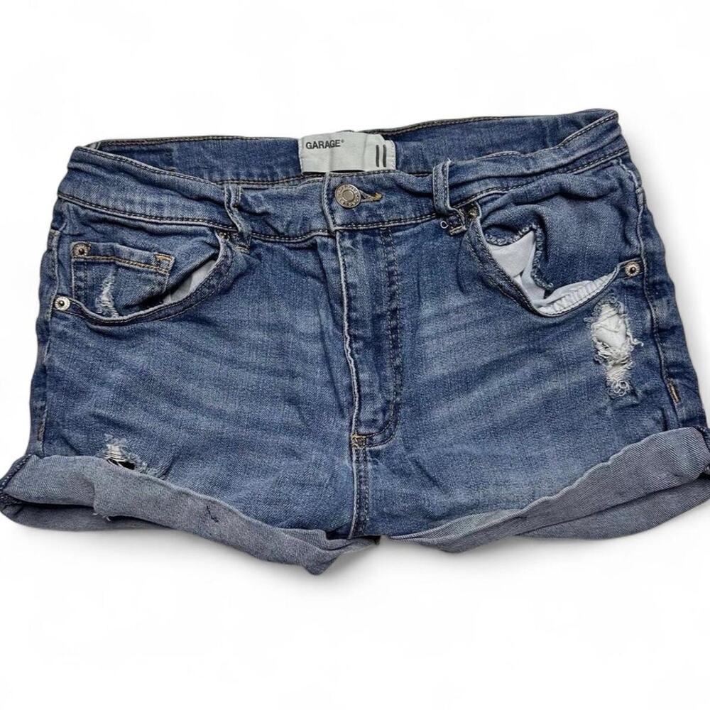 Garage blue denim shorts size 11